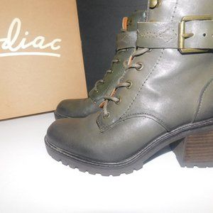 Zodiac Olive Gemma Boots Size 7M